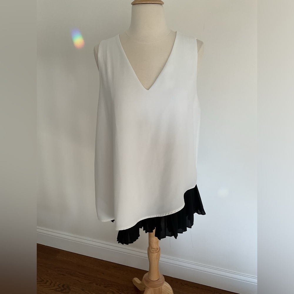 Classic Alfani Black and White Tunic